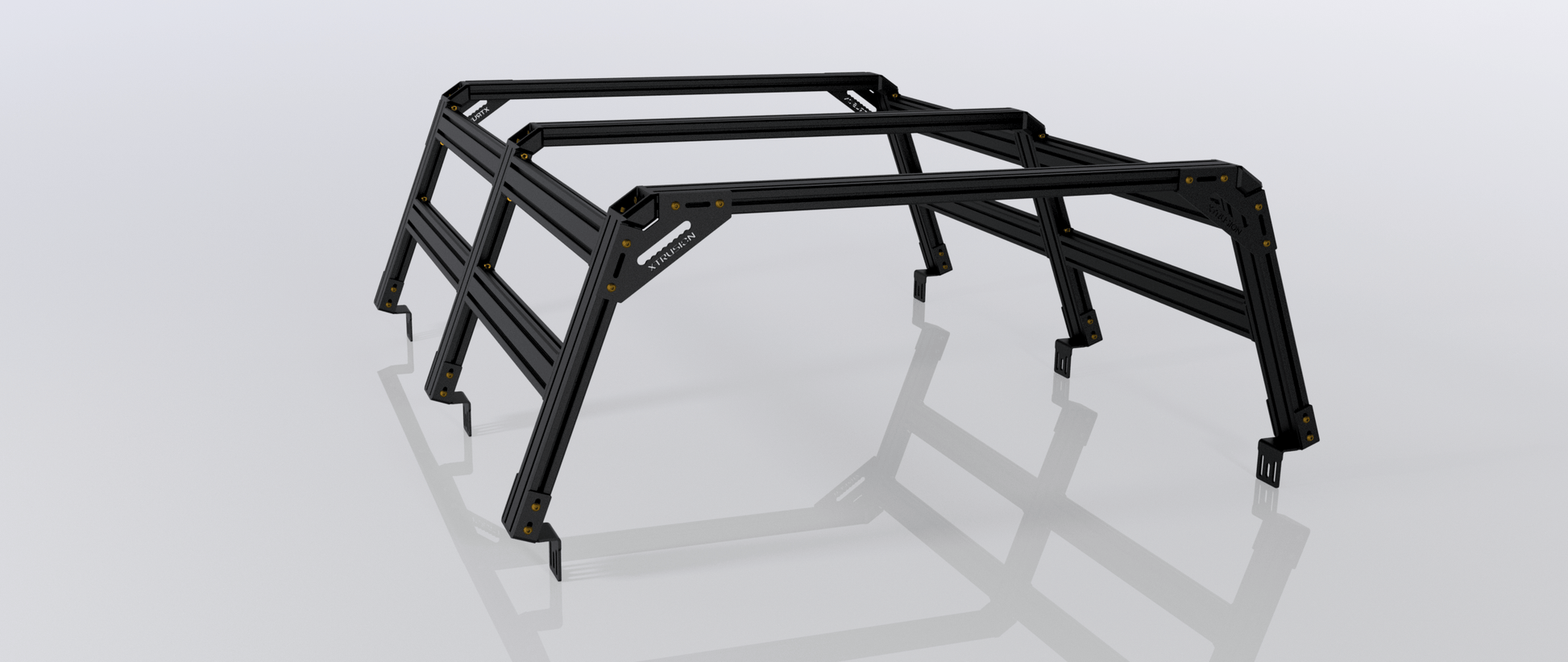 Xtrusion Overland XTR3 XTR3 Bed Rack for Ford Ranger
